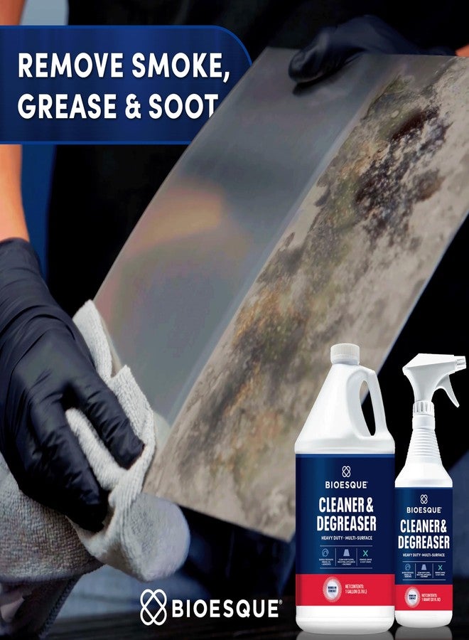 Bioesque Heavy Duty Multi-Surface Cleaner & Degreaser Concentrated Professional Formula, 32 Fl Oz (Pack of 1) - Image 5